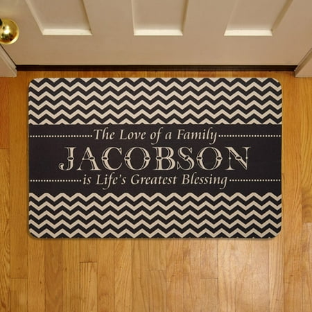 Personalized Life's Greatest Blessing 17" x 27" Doormat
