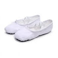 thumbnail image 3 of MUCHENGGIFT Ballet Canvas Dance Shoes for Toddler/Kids/Women,Ballet Slippers for Dancing, 3 of 4