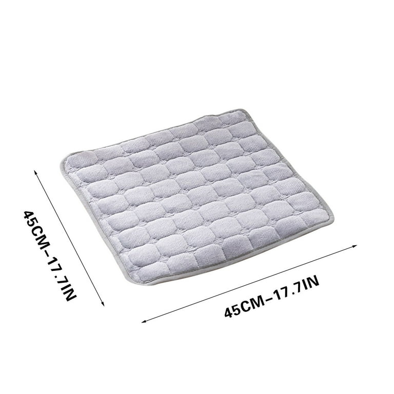 Vikakiooze Chair Seat Cushion,Memory Foam Square Thin Non-Slip