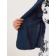 thumbnail image 5 of Conjunto de vestido y chaqueta de 2 piezas INSPIRE CHIC para mujer, vestido sin mangas de gasa con estampado floral y conjunto de chaqueta con panel de contraste, azul marino, XL, 5 of 6