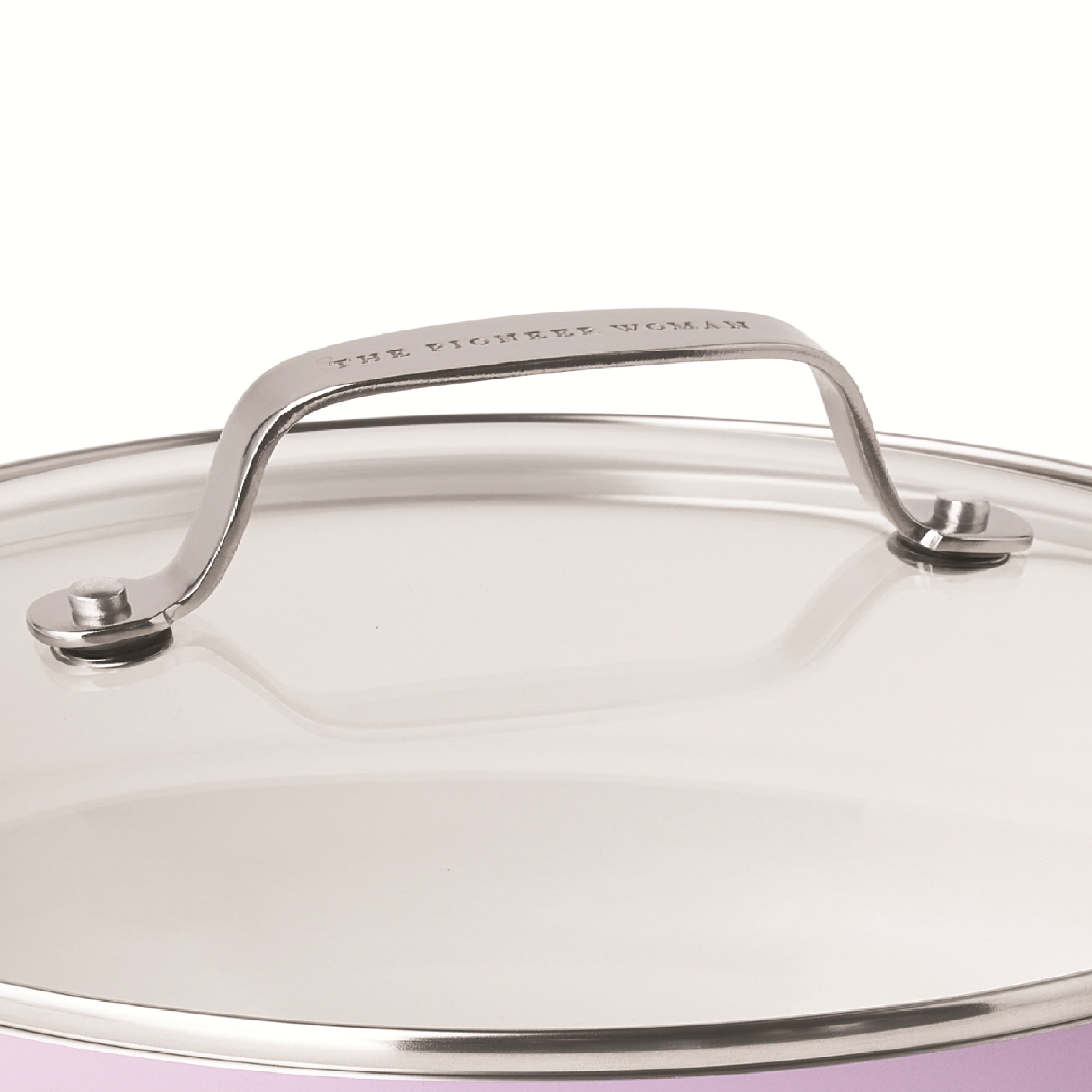 The Pioneer Woman Harlow 15-Piece Ceramic Non-Stick Aluminum Cookware Set, Iris
