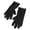 Black, variant on Gloves for Women Soft Winter Touchscreen Thermal Fleece Lined Windproof Elastic Cuff Cold Weather Outdoor & Daily WearComfy Women's Work Gloves,Black