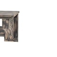 thumbnail image 4 of Benzara - Hanging shelf - 4 hooks - wood - distressed black, 4 of 5