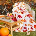 thumbnail image 5 of WHEANG Halloween Plush Throw Blanket Cozy Flannel & Pumpkin Design Soft Warm Decor For Couch Bed Sofa Perfect For Fall & Halloween, 5 of 5