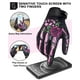 thumbnail image 2 of Guantes de moto RIGWARL para mujer con pantalla táctil Pink Skeleton, 2 of 6