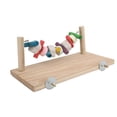 thumbnail image 3 of Hamster Chewing Toy,Multifunction Wood Jumping Platform Pet Toy Hamster Toy Rugged and Tough, 3 of 11