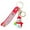 C, variant on Christmas Santa Keychain - Cute 3D Santa Claus Snowman Stocking Hanging Ornaments with Keyring Purses Wallets Backpack Car Rearview Mirror Pendants Christmas Decorations for Party