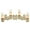 Champagne Gold, variant on Saint Thomas Handcrafted Traditional Steel Metal Wall Sconce Candelabra Candleholder Antique Copper