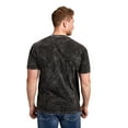 thumbnail image 5 of Harry Potter Hufflepuff Varsity Men's Black Vintage Mineral Wash Crew Neck Short Sleeve T-shirt-Large, 5 of 8