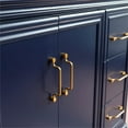 thumbnail image 3 of 36 in. Single Wooden Vanity  Blue Finish Left Door Cabinet Only, 3 of 11