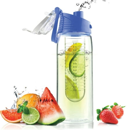 Asobu BTA711SB 20-ounce Pure Flavor 2 Go Water Bottle