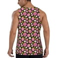 thumbnail image 2 of Sigee Strawberry for Men's Workout Tank Top, Athletic Gym Sleeveless Shirt - Quick Dry, Lightweight, Breathable 4X-Large, 2 of 9