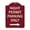 Burgundy, variant on SignMission Designer Series Sign - Night Permit Parking Only (With Right Arrow) | Burgundy 18" X 18" Heavy-Gauge Aluminum Architectural Sign | Protect Your Business & Municipality |