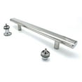 thumbnail image 2 of Poignées Ou Boutons de Porte de Douche en Acier Inoxydable Chromé 220mm, 2 of 9