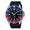 Blue/Red, variant on Men's Dive Style Watch, Black-Gold MDV106G-1AV