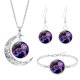 thumbnail image 1 of Collares y colgantes: Collar, pendientes y pulsera con 12 constelaciones. Regalo ideal para esposa, novia o madre., 1 of 1