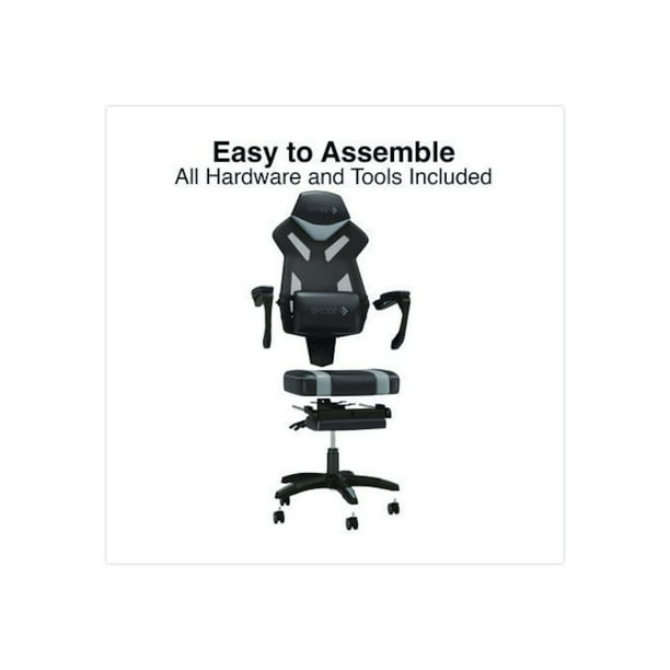 Emerge Vomax Gaming Chair with High Back Race Design and