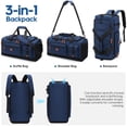 thumbnail image 3 of Bolsa deportiva Roadcheer 3 en 1 para viajes deportivos, 35 L, azul, 3 of 9