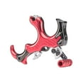 thumbnail image 1 of Tru-Fire SYN-R Archery Bow Synapse Hammer Throw Thumb Button Release, Red, 1 of 3