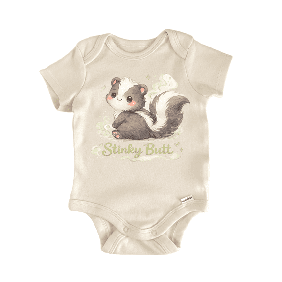 Stinky Butt Skunk - Baby Bodysuit