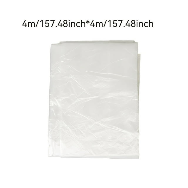 Chok 1pc Heavy-Duty Plastic Dust Proof Film - Large Multipurpose Protective Cover for Furniture Cars and Outdoor Camping Waterproof and Dustproof Versatile Use