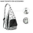 thumbnail image 2 of Cute Koala Bear Print Sling Bag - Australian Koala Crossbody Backpack for Women & Men, Water-Resistant Shoulder Daypack (Cartoon Animal Pattern, Unisex Casual Bag), 2 of 4