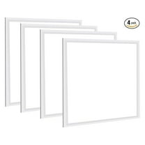 2x2 LED Panel Lights 45W, 5800lm, 5000K Dimmable - 4 Pack