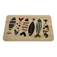 thumbnail image 2 of Fish Doormat Rectangular Entryway Floor Mat Indoor Outdoor Front Door Rug, 2 of 7