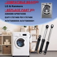thumbnail image 4 of ACV72909503 ACV72909501 Washer Shock Absorber Fit for LG Kenmore Washer Replace 3283589 AP5974356 EAP11707466 PS11707466 Washing Machine Damper Assembly 3 Pack, 4 of 6