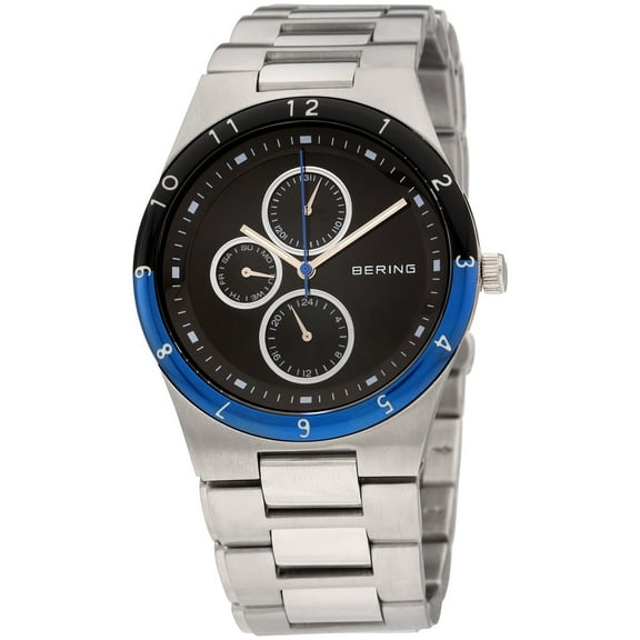 Bering Ceramic Quartz Movement Black Dial Men's Watch 32339-702