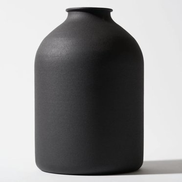 Free Shipping! DecMode 40 Inch Black Resin Tall Vase Modern Decorative ...