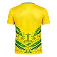 thumbnail image 5 of 2026 Soccer Cup Fan Jersey for Men, V-Neck Short Sleeve T-Shirt with National Team Flag Graphic, Soft Cotton Blend Athletic Top, 1 PC Fluorescence Yellow XL, 5 of 5