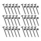 thumbnail image 1 of Bridas multifuncionales para cables, clips universales para carrocería, retenedores de guardabarros 30 piezas, 1 of 8