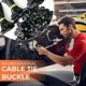 thumbnail image 5 of Nylon Self-Locking Cable Ties, 10-100 PCS Universal Zip Ties with Buckle, 5 of 5