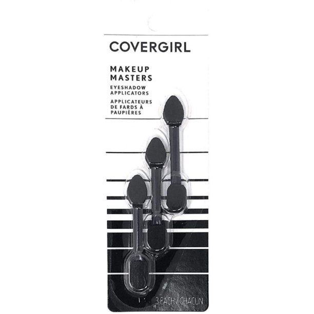 4 Pack CoverGirl Makeup Masters Eyeshadow Applicators 3 ea
