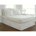 thumbnail image 4 of Fresh Ideas FRE20114WHIT01 Poplin Tailored Bed Skirt  White - Twin, 4 of 4