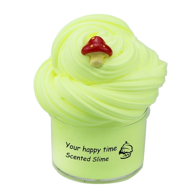 Trousse Anti-Stress en Boue de Coton Slime, Argile Colorée de Décompression Parfumée aux Fruits, Activité de Jeu Sensoriel Interactive Parent-Jeune, Bricolage Créatif Cadeaux Éducatifs