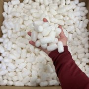 UOFFICE Packing Peanuts, 3 cuft. Anti Static Biodegradable Environmentally Friendly