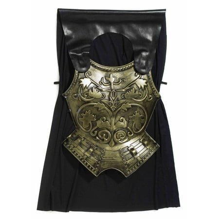 Roman Chest Plate With Halloween Costume Cape