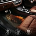 thumbnail image 4 of Cauagu Cool Flame Lion A Pattern Car Floor Mat Set of 4,Car Carpet Mats Car Mats with Anti-Slip Backing & Driver Heel Pad Universal Fit for Cars/Trucks/SUV/Vans, 4 of 6