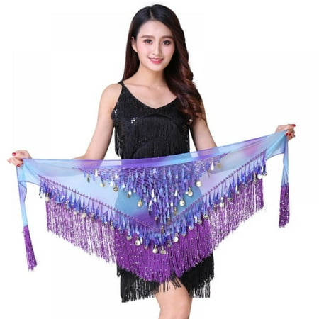 

Women s Belly Dancing Belt Colorful Waist Chain Belly Dance Hip Scarf Belt
