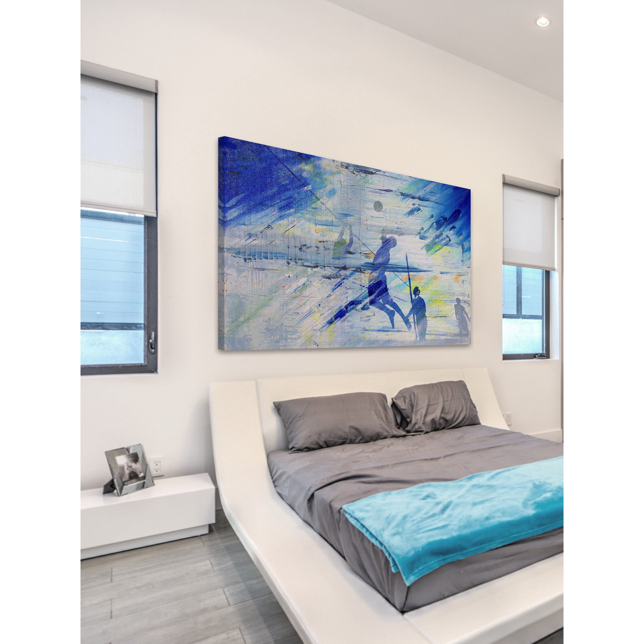 Parvez Taj Beach Volleyball Canvas Wall Art