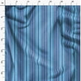 thumbnail image 4 of Soimoi Blue Poly Georgette Fabric Vertical Stripe Print Fabric by the Yard 42 Inch Wide, 4 of 5