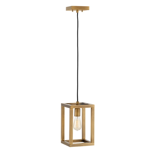 Fredrick Ramond Ensemble 1 Light Pendant Brushed Bronze Modern Ceiling Light