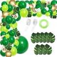 thumbnail image 1 of Jinsinto Jungle Party Balloon Arch Green Balloon Decoration Starlight, 1 of 6