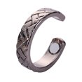thumbnail image 4 of Fiudx Pulsera Desinfectante Linfática Ajustable En Terapia Magnética, Elegante Diseño Escult, Alivio Del Dolor, Potenciador de La Circulación, Hombres y Mujeres, Revestimiento Antioxidante., 4 of 6