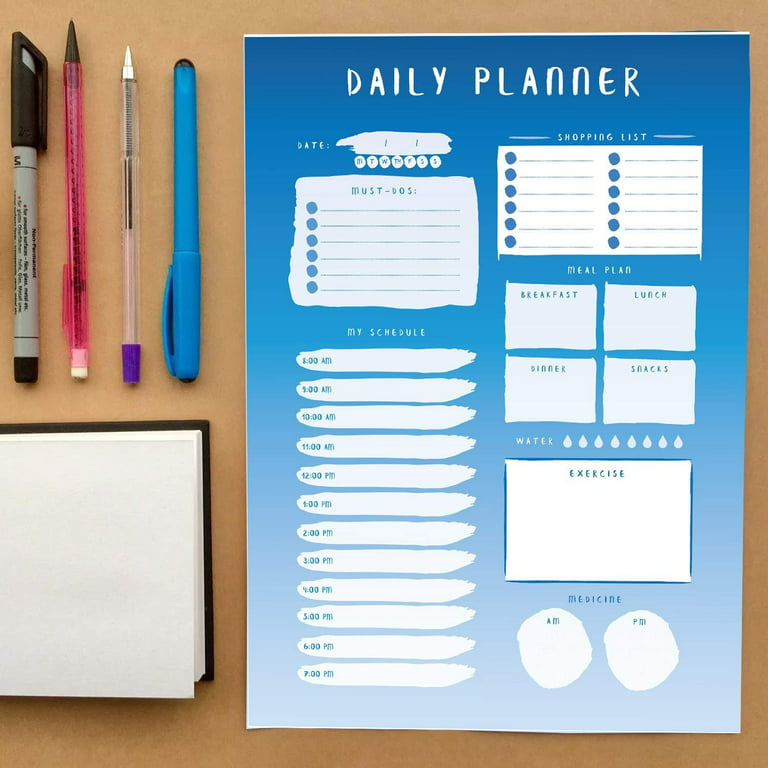 Timely Bullet Journal Day Planner Stencil