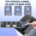 thumbnail image 6 of Smad Ice Maker Machine Countertop Fast Making in 6-12 Minutes Produce 26lbs for Home, 6 of 12