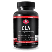 Olympian Labs CLA 3000 mg Metabolism Booster Weight Loss Supplement, Softgels, 90 Ct
