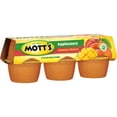 Mott's Mango Peach Applesauce, 4 Ounce Cup, 6 Count